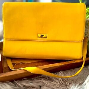 J. Crew Leather Envelope Bag